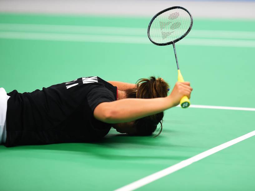 Final feminina de Badminton dos Jogos Pan-Americanos, em Toronto, Canadá