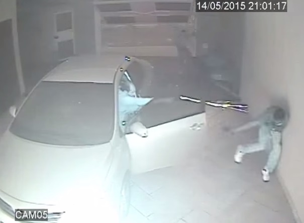 Ladrão é baleado por policial ao tentar assalto em garagem de Uberlândia (MG)