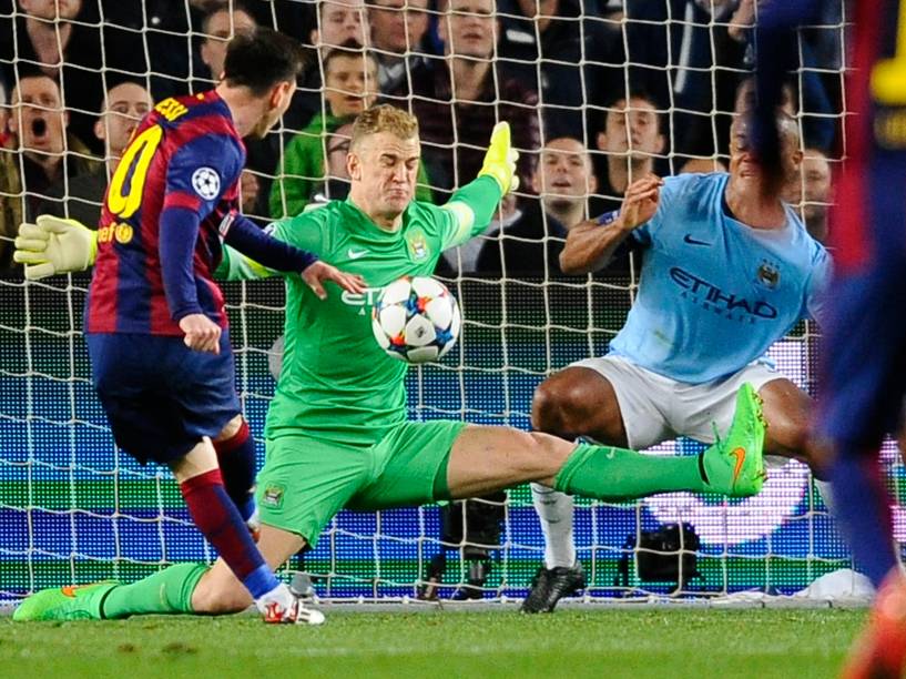 O Barcelona venceu nesta quarta-feira o Manchester City por 1 a 0, no Camp Nou