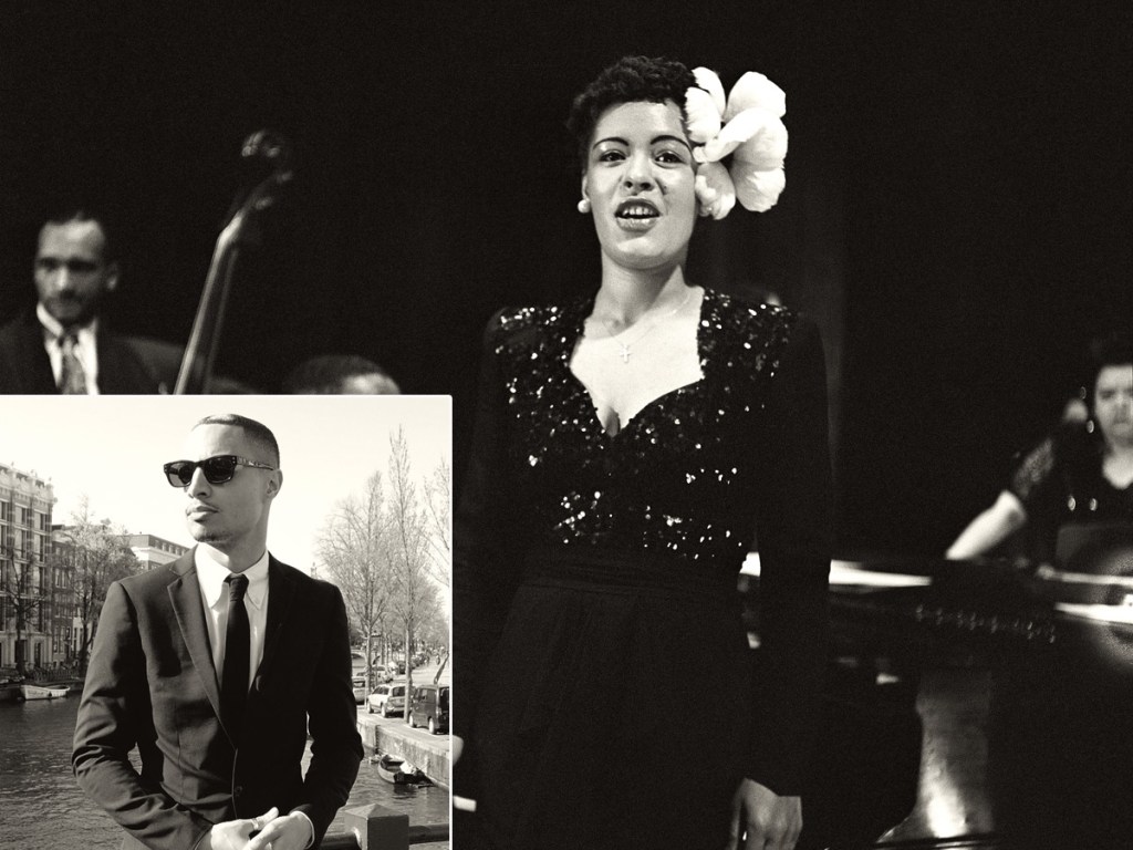 A DOR NA VOZ - Billie Holiday (à dir.) e José James (à esq.): fã de rock e de rap na adolescência, ele se identificou com as histórias trágicas contadas nas letras da cantora americana