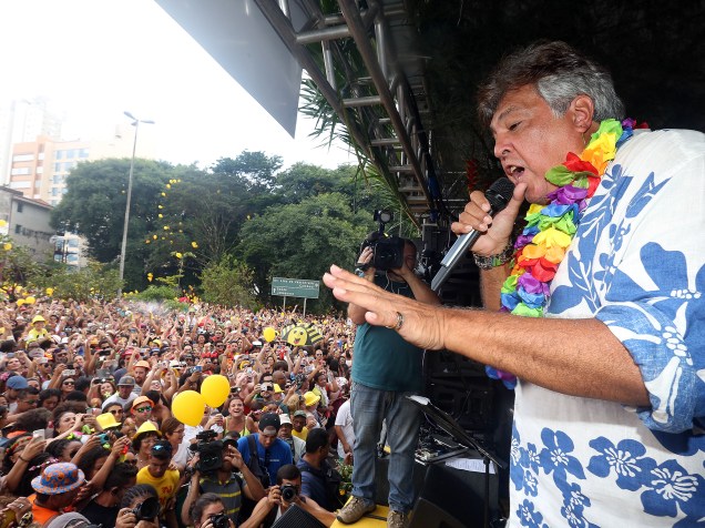 Bloco Blocon com Sidney Magal, em São Paulo