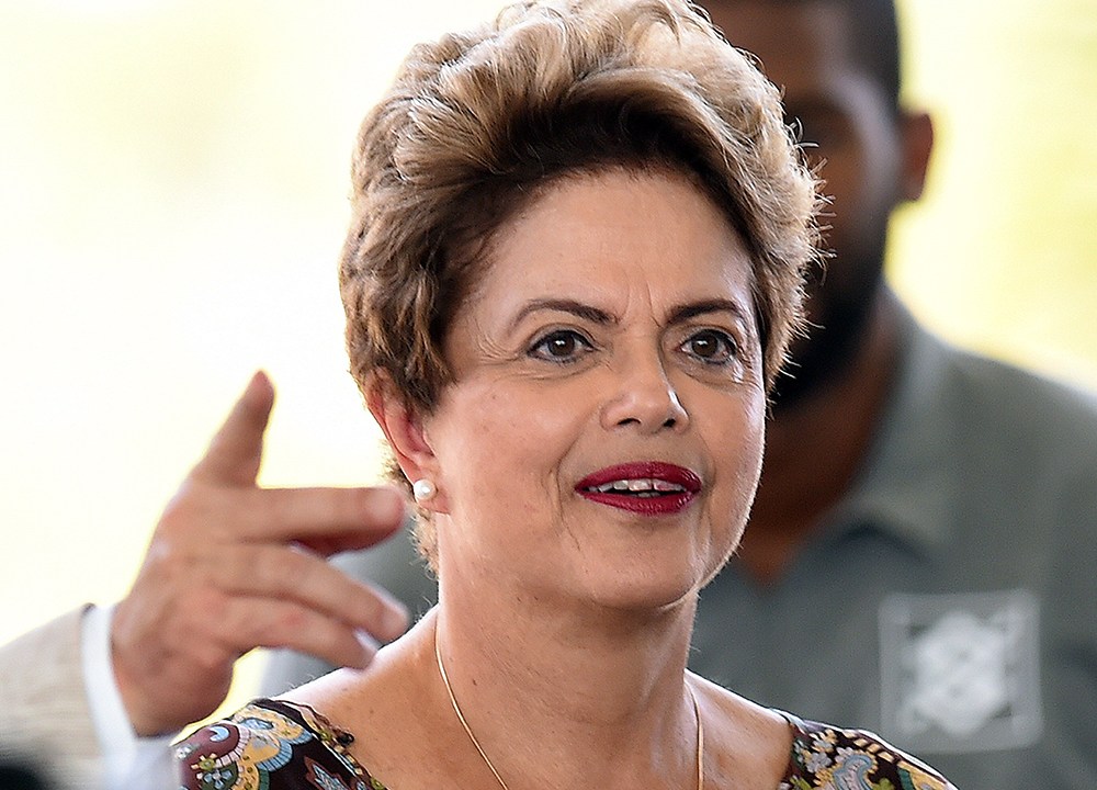 A presidente Dilma Rousseff em Brasília