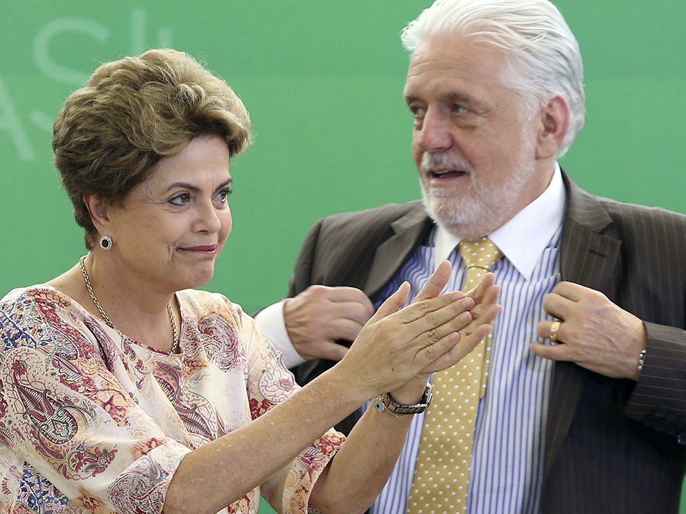 Dilma Rousseff e Jaques Wagner