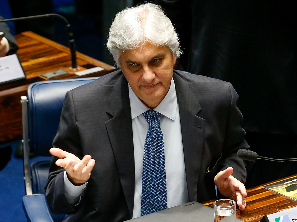 O senador Delcídio Amaral (PT)