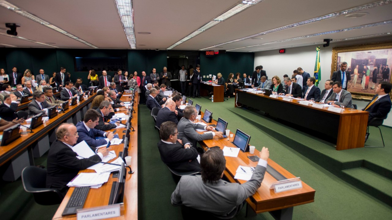 Sessão da comissão especial encarregada de analisar o pedido de impeachment da presidente Dilma Rousseff na Câmara dos Deputados - 22/03/2016