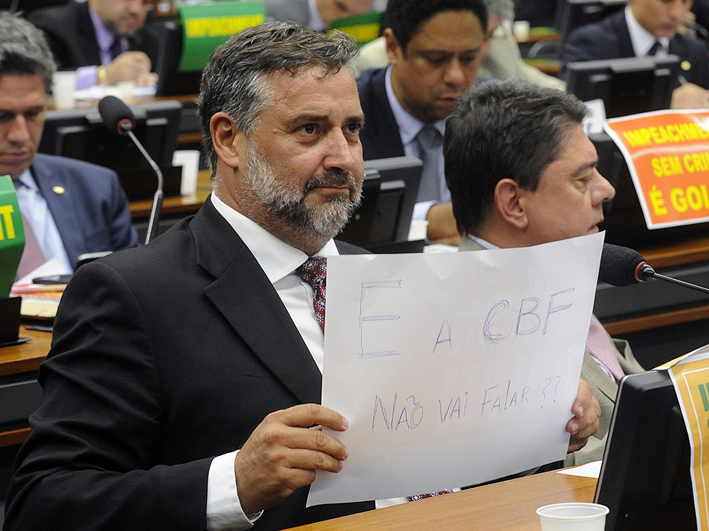 Sessão da comissão especial do impeachment, para discussão do parecer do relator Jovair Arantes (PTB-GO) - 08/04/2016