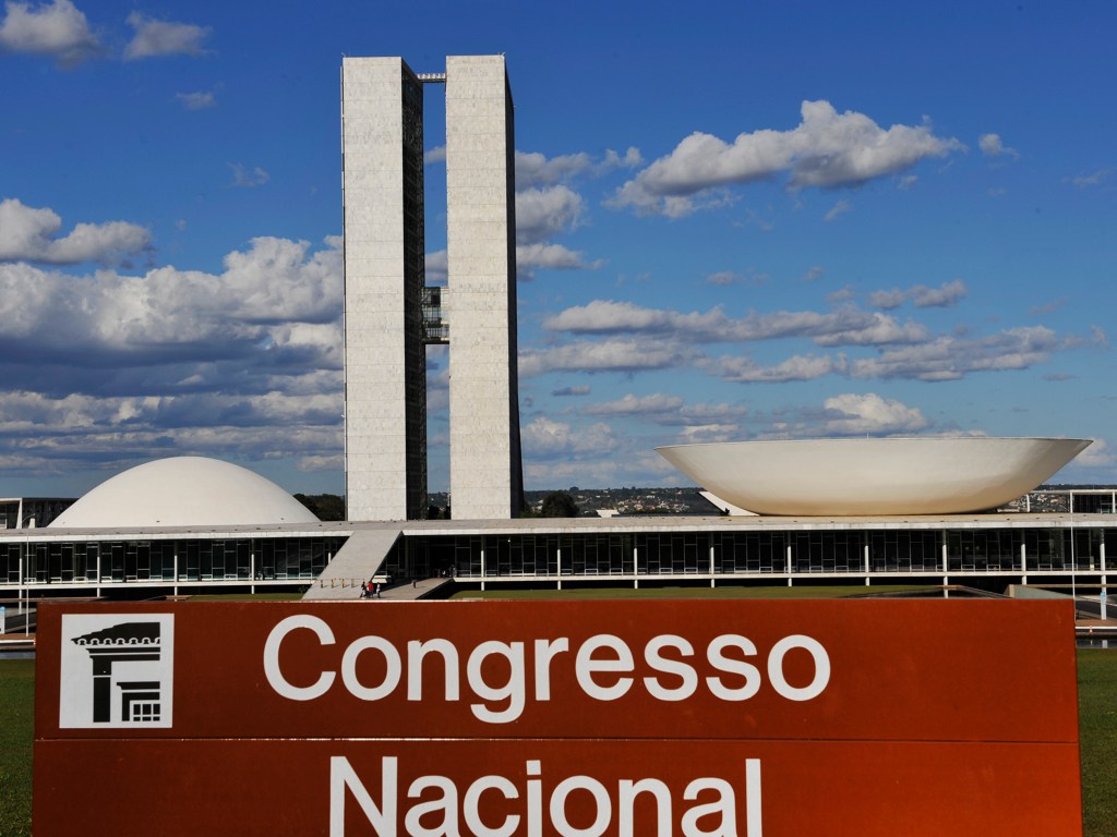 Edifício sede do Congresso Nacional em Brasília (DF)