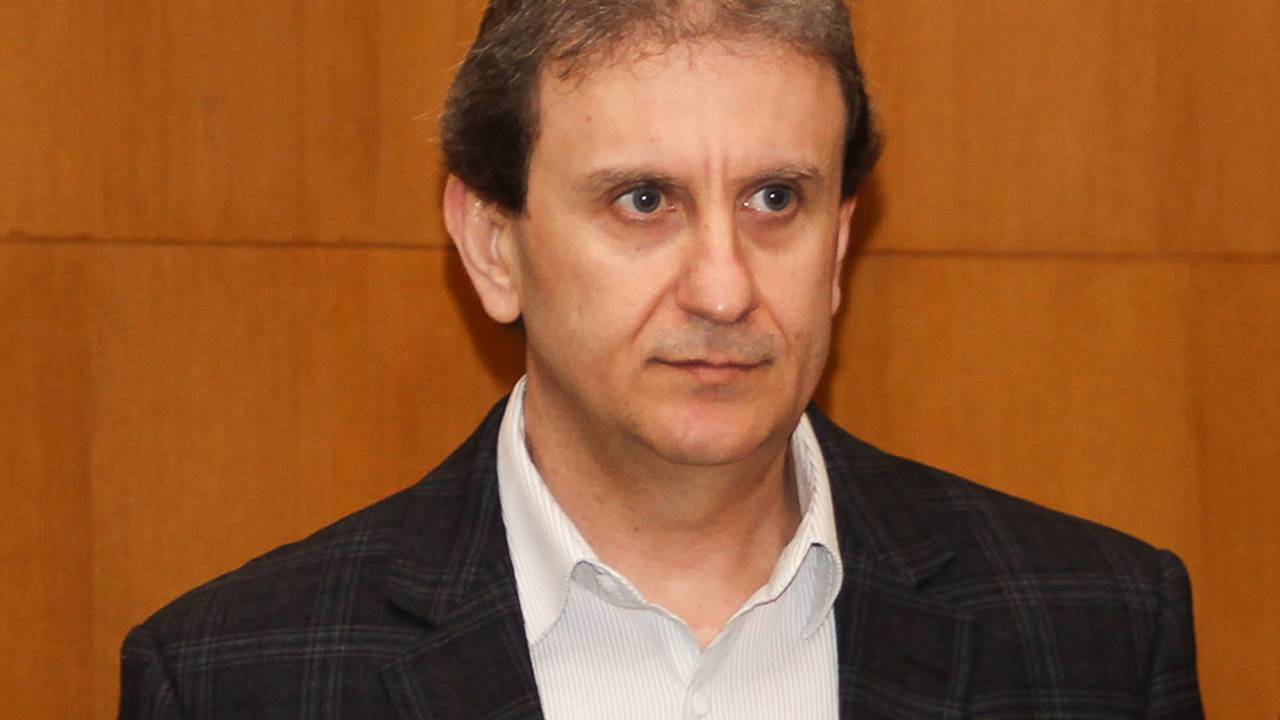 O doleiro Alberto Youssef depõe na CPI da Petrobras na sede da Justiça Federal em Curitiba (PR) - 11/05/2015