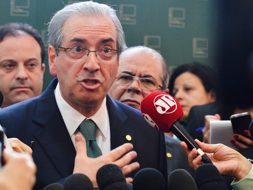 O presidente da Câmara dos Deputados, Eduardo Cunha