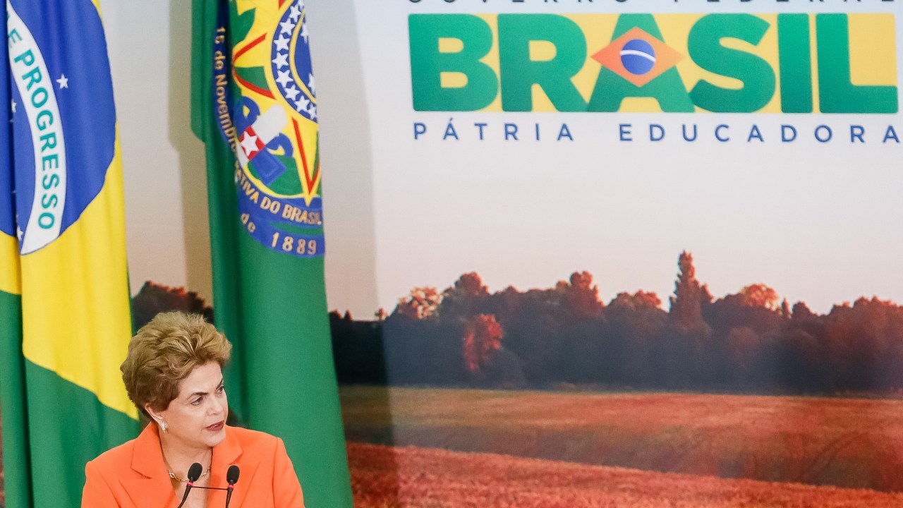 Presidente Dilma Rousseff durante lançamento do Plano Agrícola e Pecuário