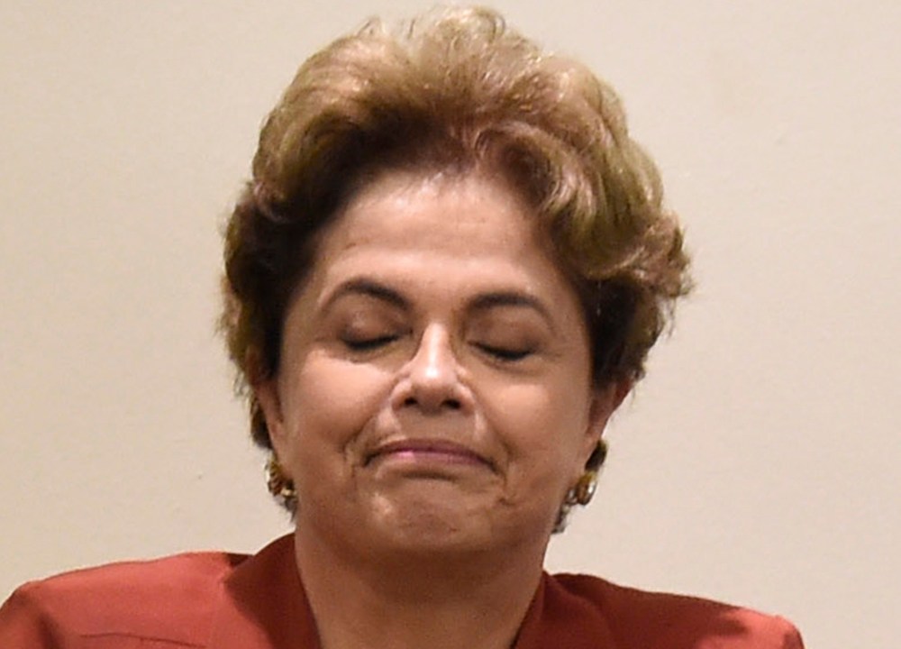 A presidente da República afastada, Dilma Rousseff, participa de encontro de blogueiros e ativistas digitais, no Othon Palace Hotel, em Belo Horizonte (MG) - 20/05/2016