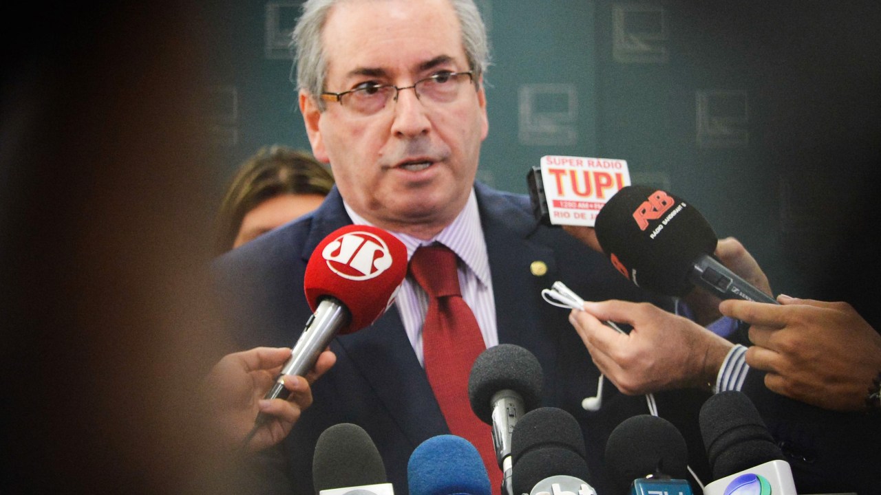 O presidente da Câmara dos Deputados, Eduardo Cunha