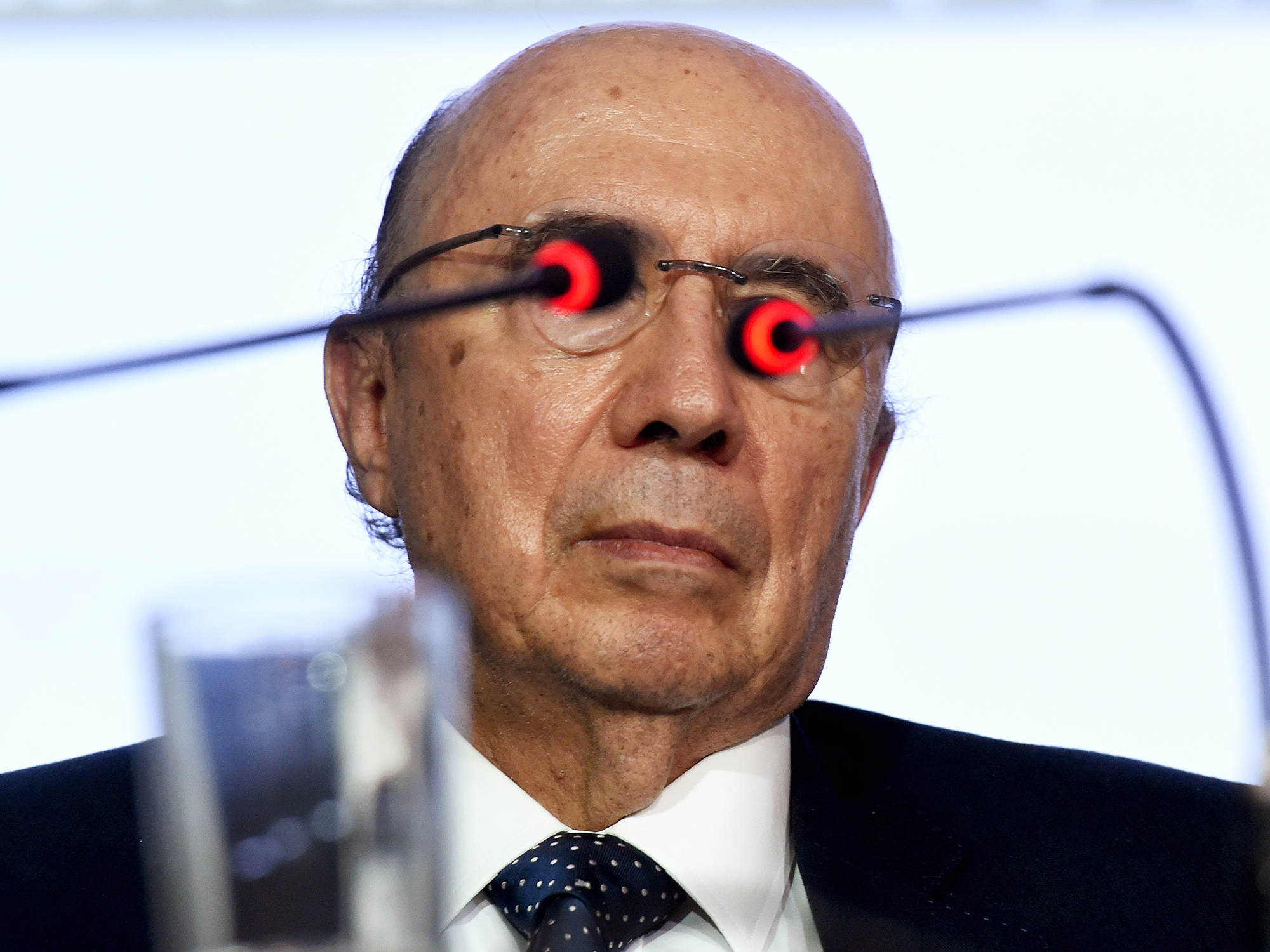 Entrevista coletiva com o ministro da Fazenda, Henrique Meirelles, e o ministro do Planejamento, Romero Jucá, sobre a nova meta fiscal de 2016, nesta sexta-feira (20), em Brasília (DF) - 20/05/2016