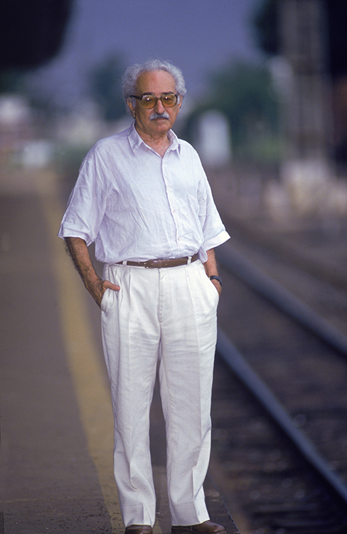 O poeta matogrossense, Manoel de Barros, na década de 1990