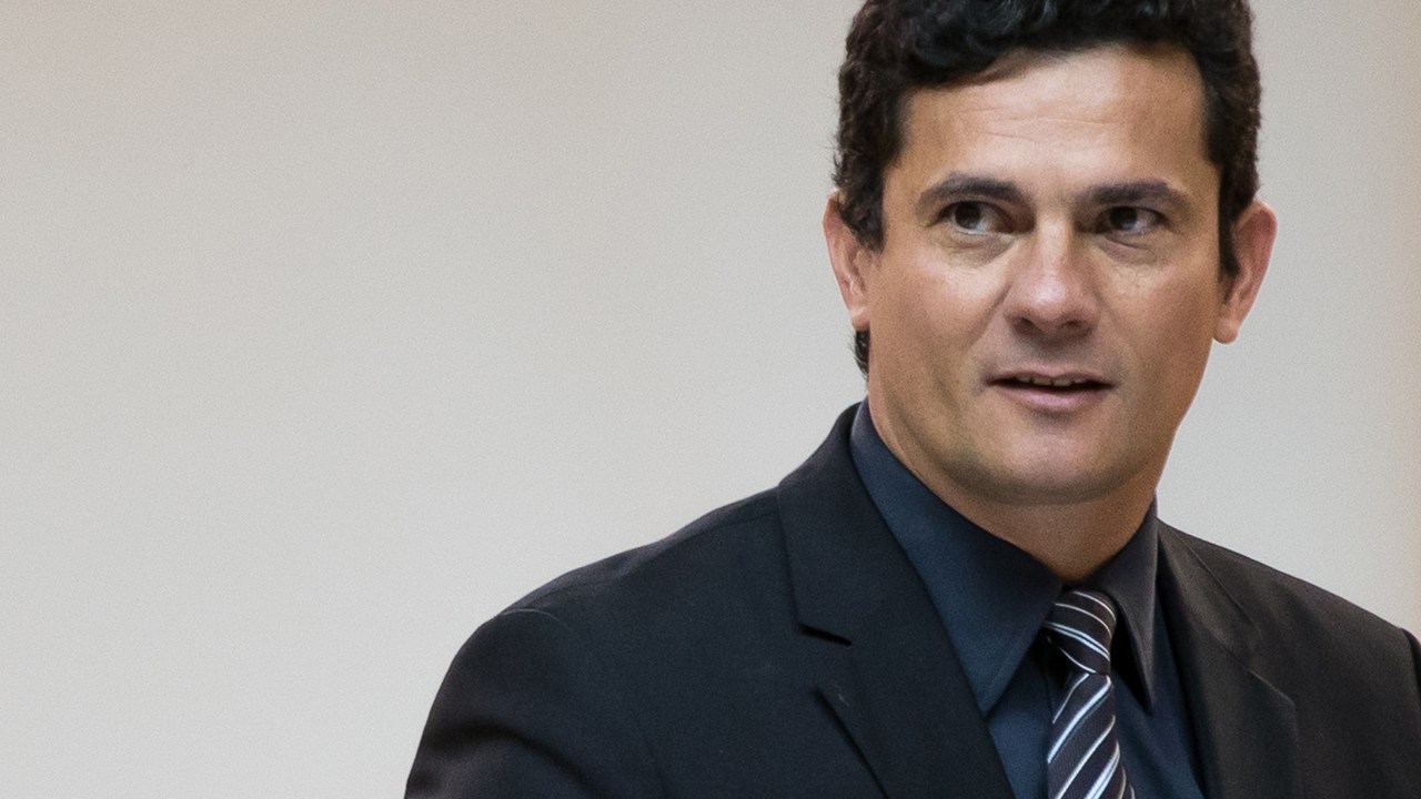 O juiz federal de Curitiba Sergio Moro, responsável pela Operação Lava Jato, participa do Seminário Nacional sobre Combate à Corrupção e à Lavagem de Dinheiro, no Rio de Janeiro
