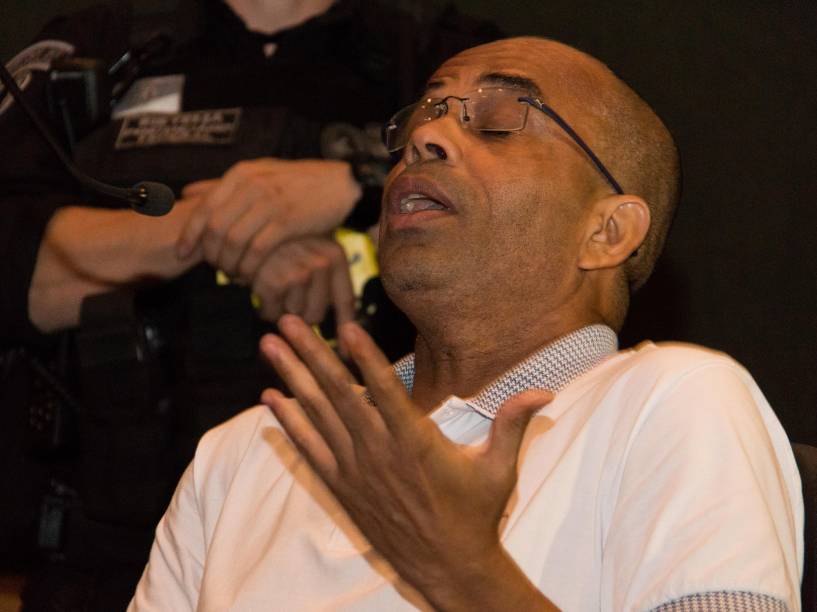 Julgamento do traficante Fernandinho Beira-Mar no Fórum do Rio de Janeiro - 13/05/2015
