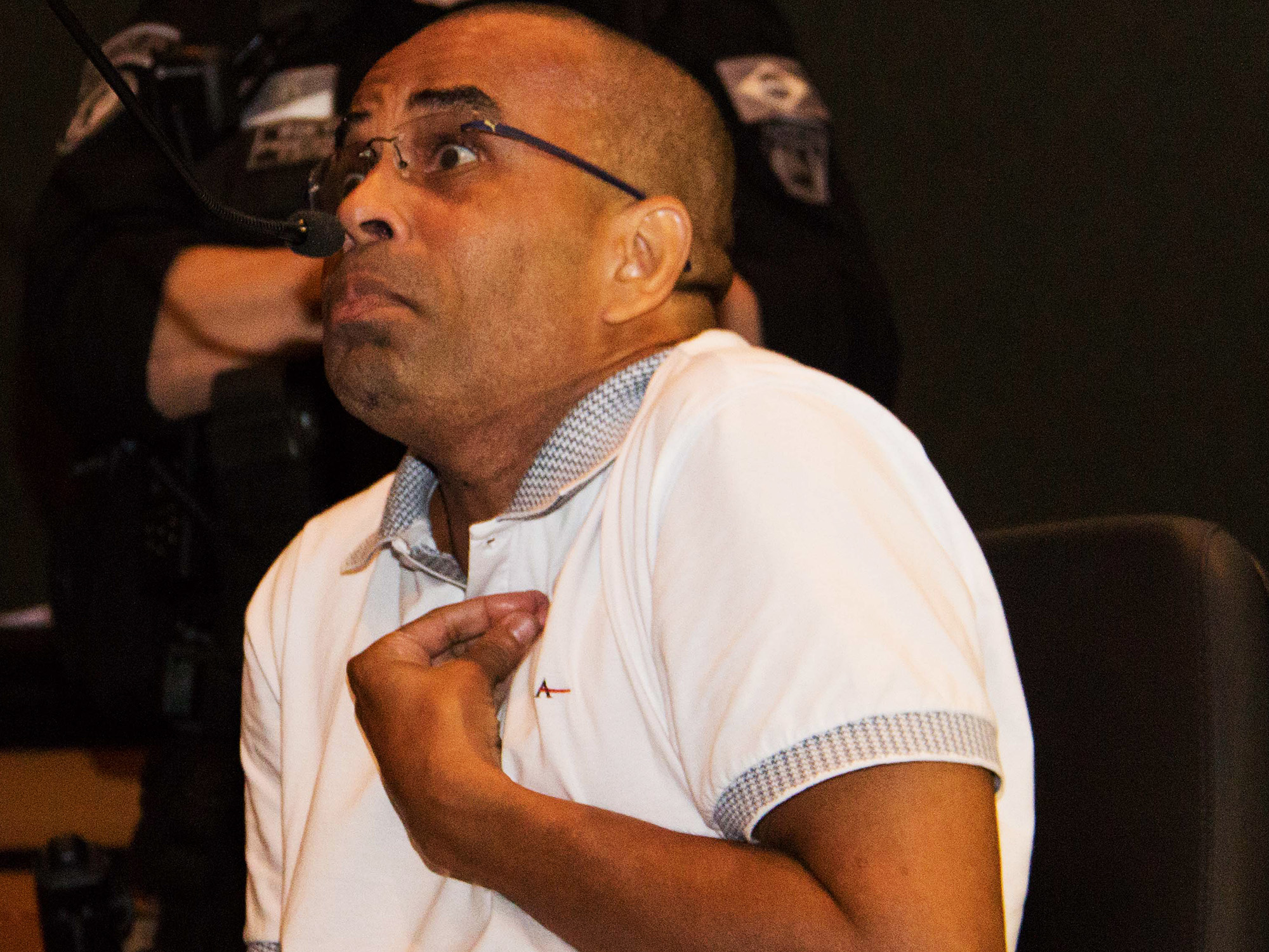 Julgamento do traficante Fernandinho Beira-Mar no Fórum do Rio de Janeiro - 13/05/2015
