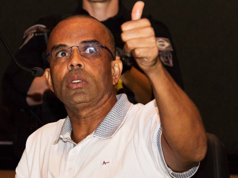 Julgamento do traficante Fernandinho Beira-Mar no Fórum do Rio de Janeiro - 13/05/2015