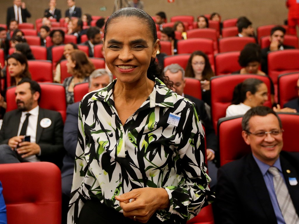 A ex-senadora Marina Silva, durante sessão do TSE que aprovou a criação da à Rede Sustentabilidade - 22/09/2015