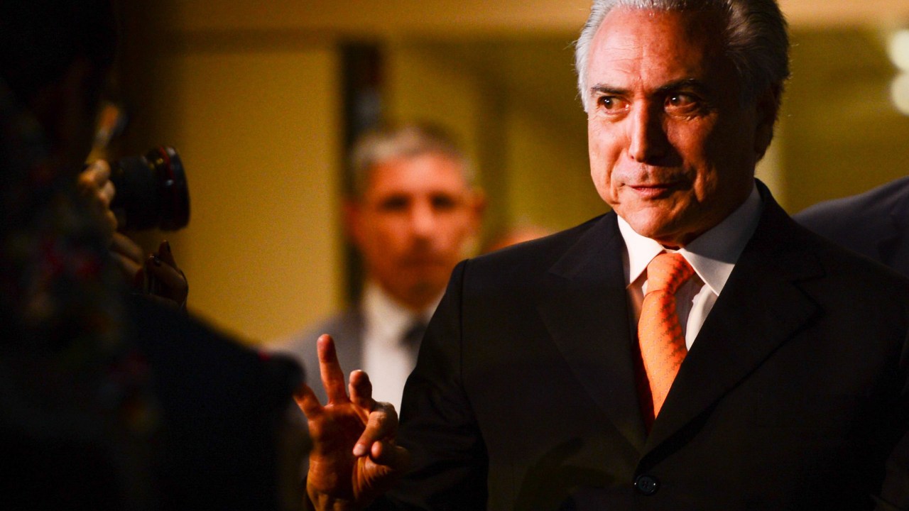 Vice-presidente Michel Temer se reúne nesta quarta-feira com político no Palácio do Jaburu, em Brasília