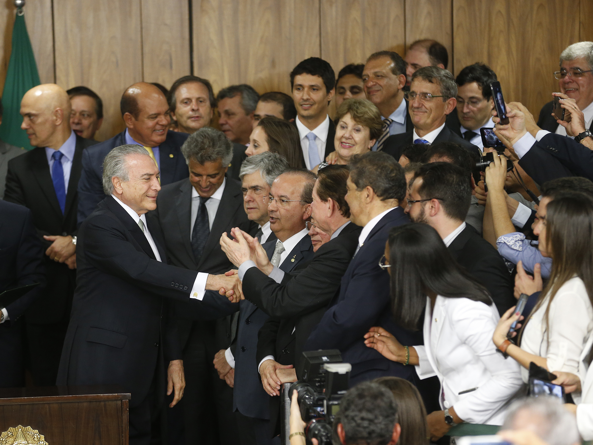 Michel Temer, presidente em exercício