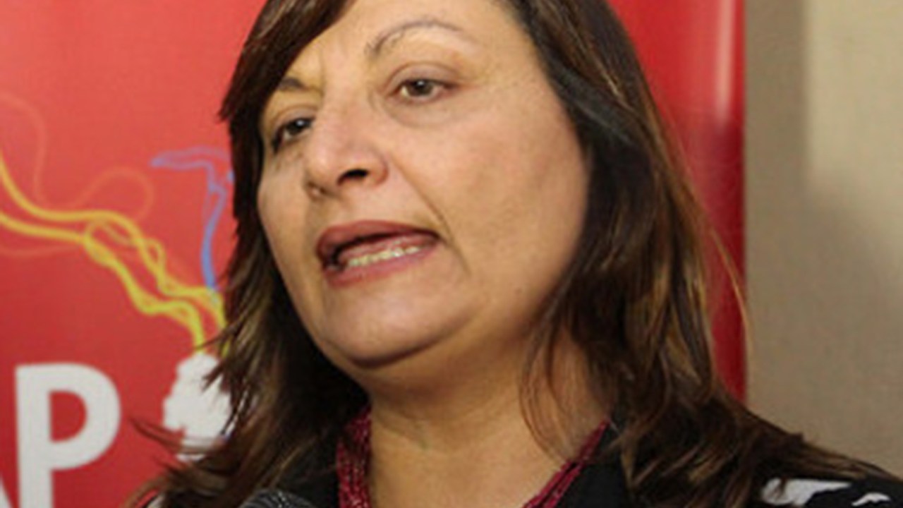 Monica Valente, mulher do Delúbio, secretária de relações internacionais do PT
