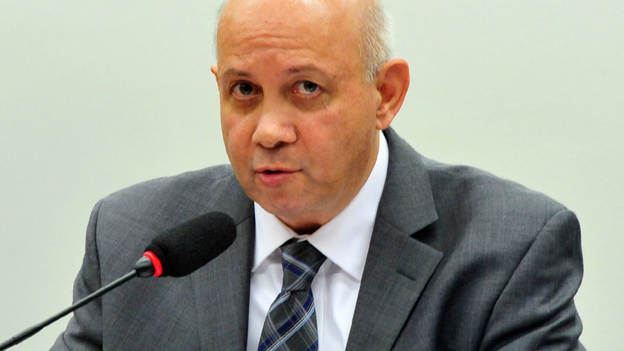 Nilo Carvalho Vieira Filho, ex-presidente do Comperj durante depoimento na CPI da Petrobras em Brasília (DF) - 28/04/2015