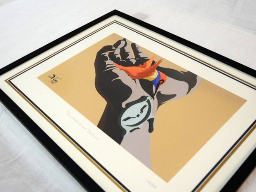 Obra do pintor espanhol Salvador Dalí apreendida pela Polícia Federal na Operação Lava Jato