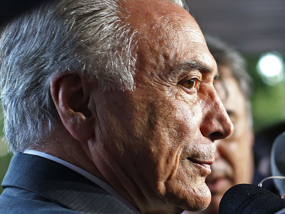O vice-presidente da República, Michel Temer - 11/04/2016