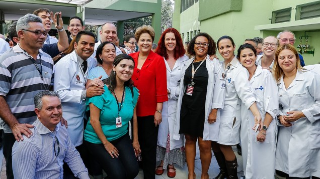 Dilma Rousseff visita o Centro de Reabilitação IV MBoi Mirim em São Paulo - 09/09/2014