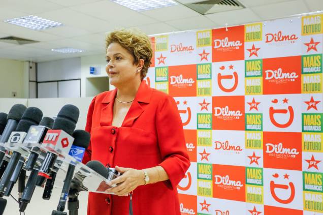 Dilma Rousseff durante encontro sobre Inclusão Digital em São Paulo - 09/09/2014