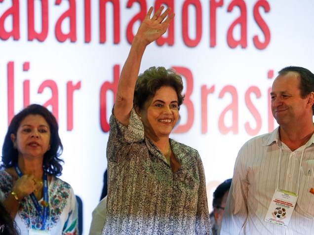  A presidente da República afastada, Dilma Rousseff participa do IV Congresso Nacional dos Trabalhadores e Trabalhadoras na Agricultura Familiar do Brasil, realizado no Pavilhão de Exposições do Parque da Cidade, em Brasília (DF) - 23/05/2016