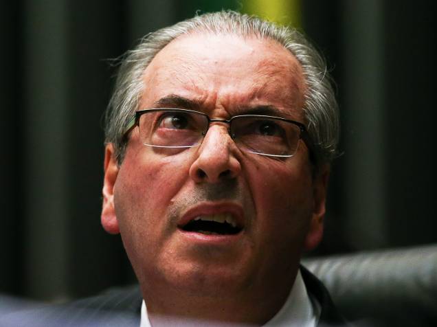 O ex-presidente da Câmara dos Deputados, Eduardo Cunha (PMDB-RJ), preside sessão de votação do Projeto de Resolução 134/16, que determina o recálculo da proporcionalidade partidária para a composição de comissões - 27/04/2016