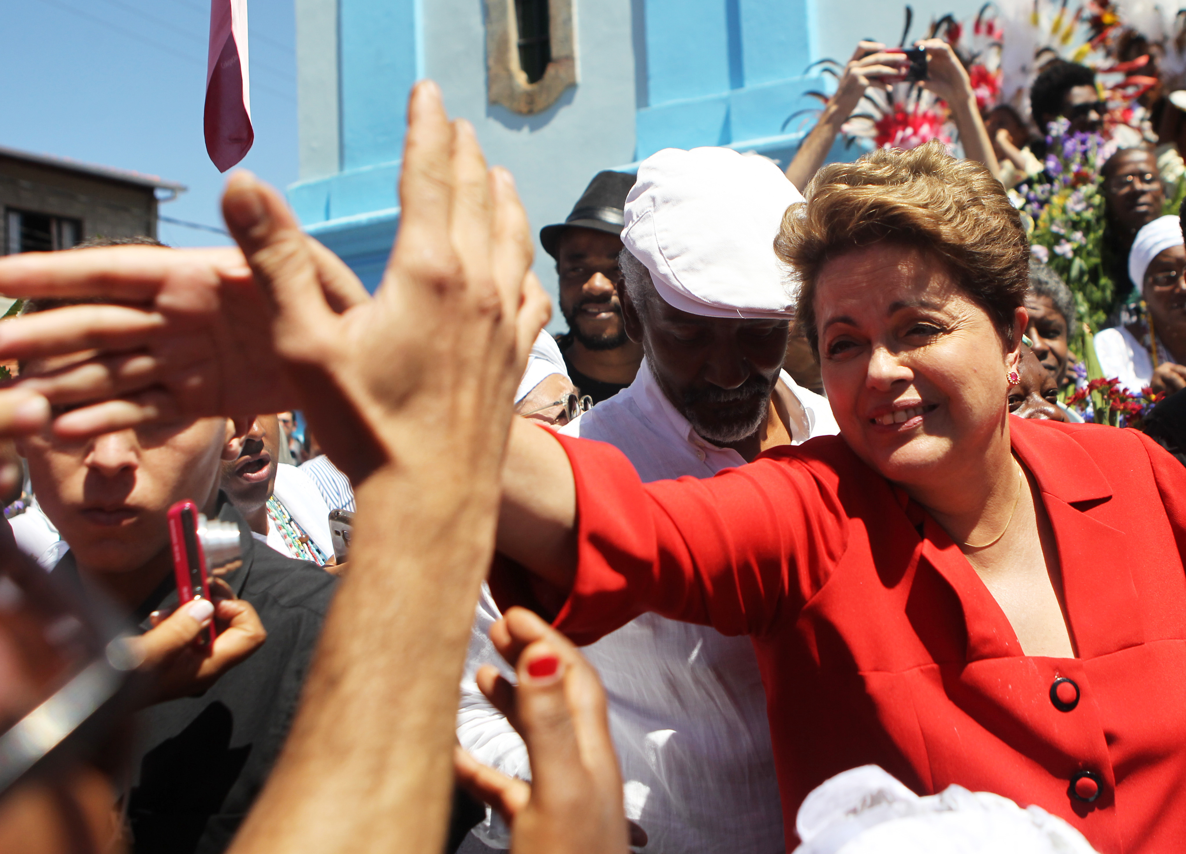 Dilma Rousseff faz campanha em Nova Lima (MG) - 13/09/2014