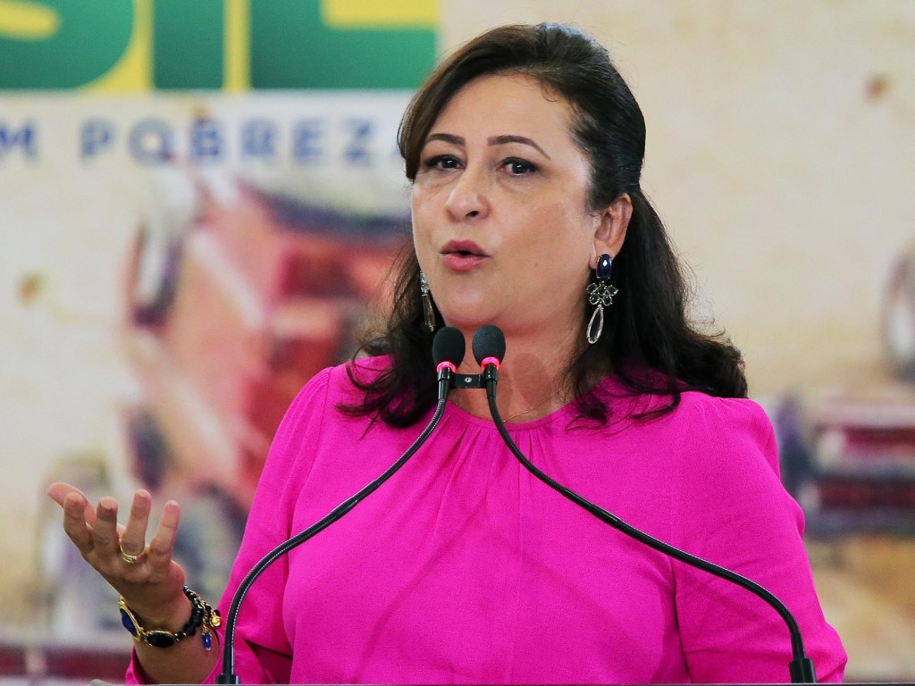 A senadora e ministra da Agricultura, Kátia Abreu