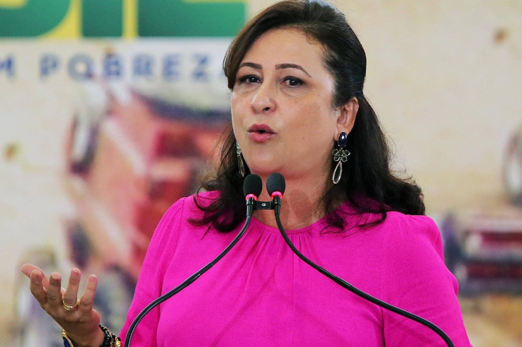 A ministra da Agricultura, Kátia Abreu