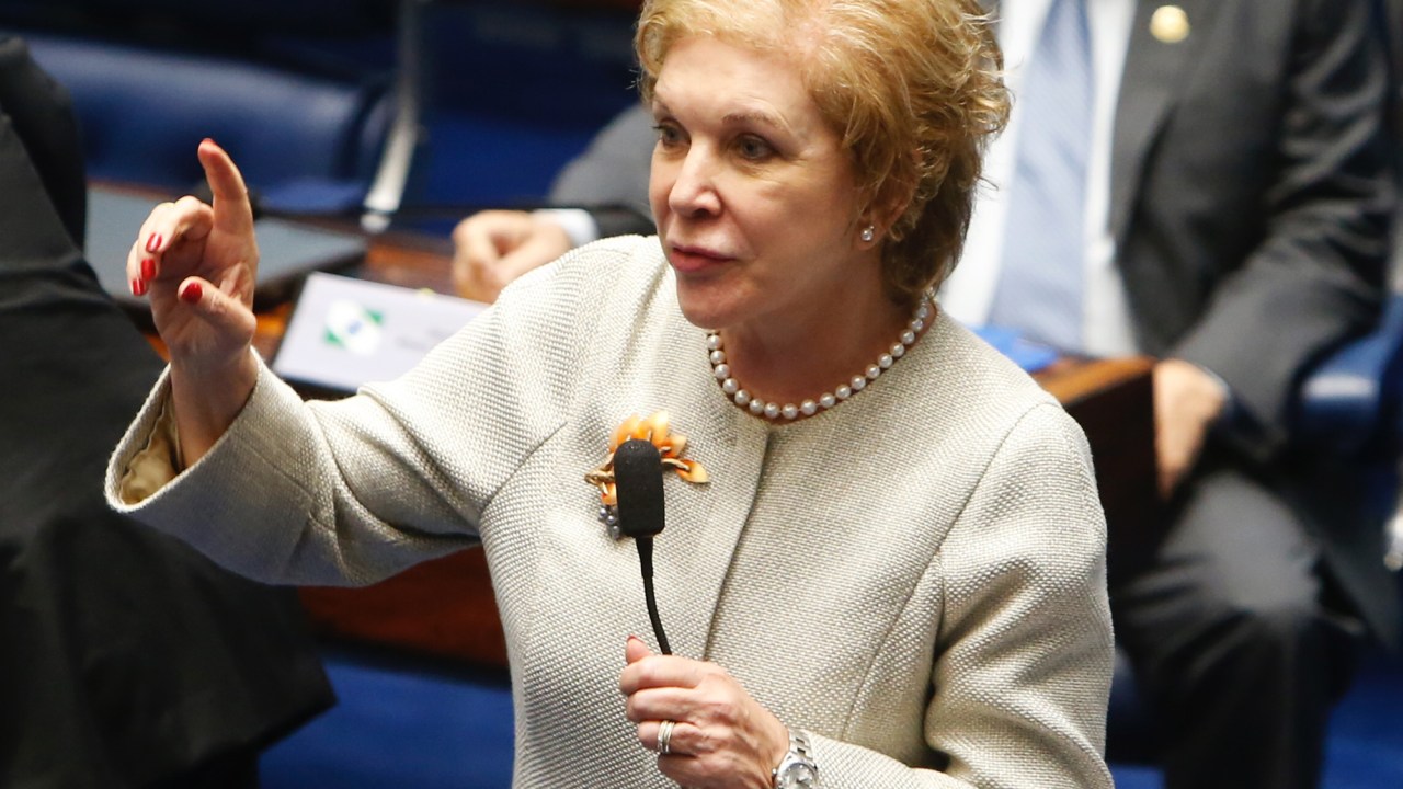 A senadora Marta Suplicy (PMDB-SP) - 06/04/2016