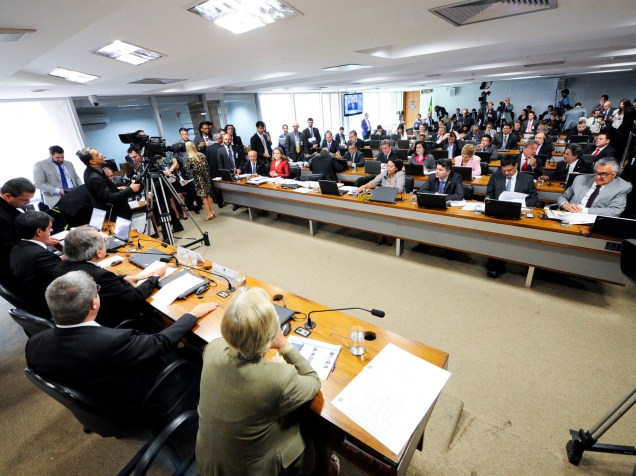 Segunda sessão da comissão do impeachment no Senado Federal, que analisa o parecer aprovado pela Câmara dos Deputados, da denúncia contra a presidente da República, Dilma Rousseff, sob crime de responsabilidade - 27/04/2016