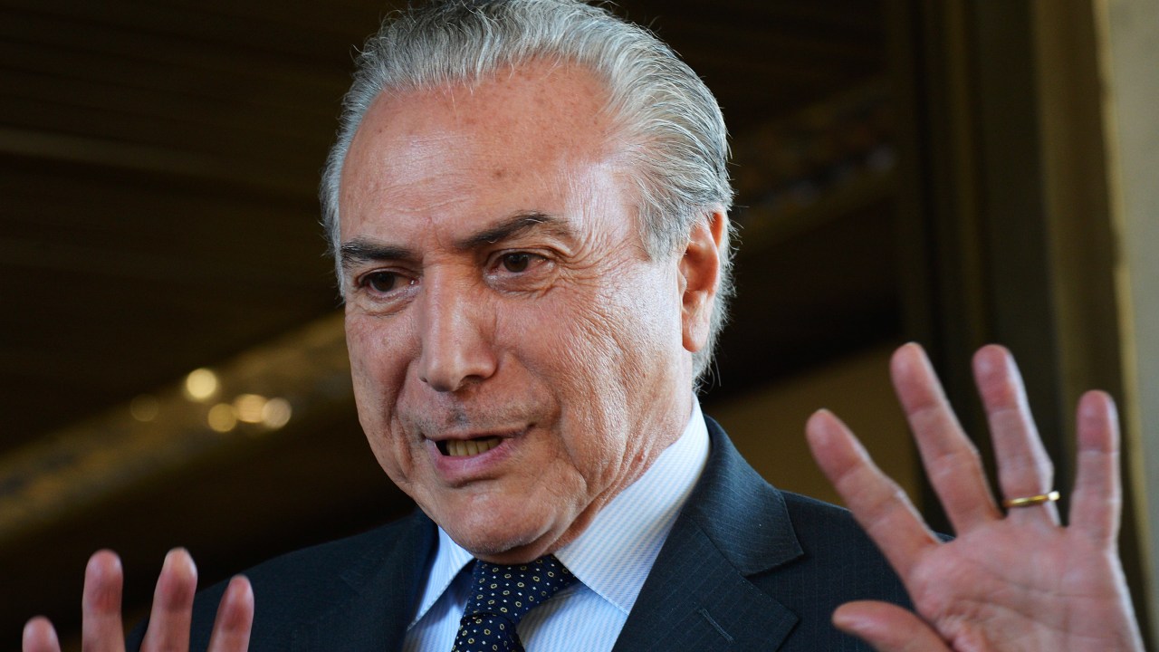 O vice-presidente Michel Temer iria participar nesta segunda-feira de uma cerimônia organizada pelo Grupo Lide, ao lado do governador de São Paulo, Geraldo Alckmin (PSDB)