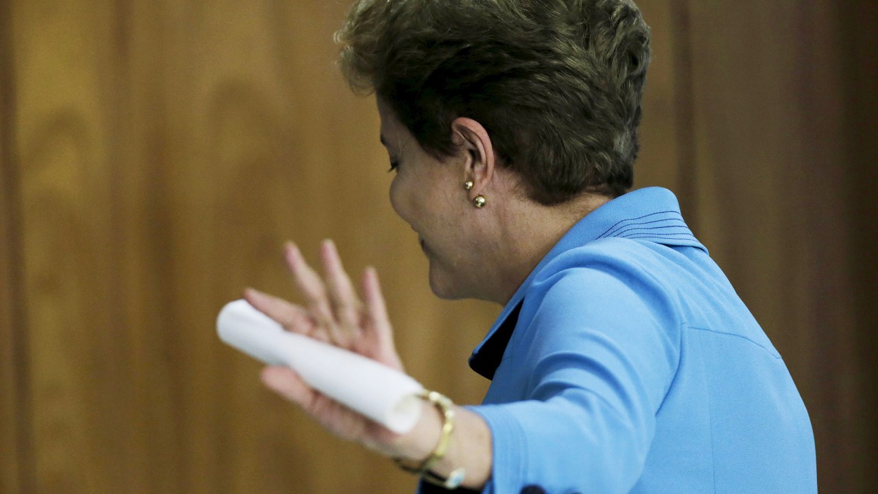 A presidente Dilma Rousseff - 18/04/2016