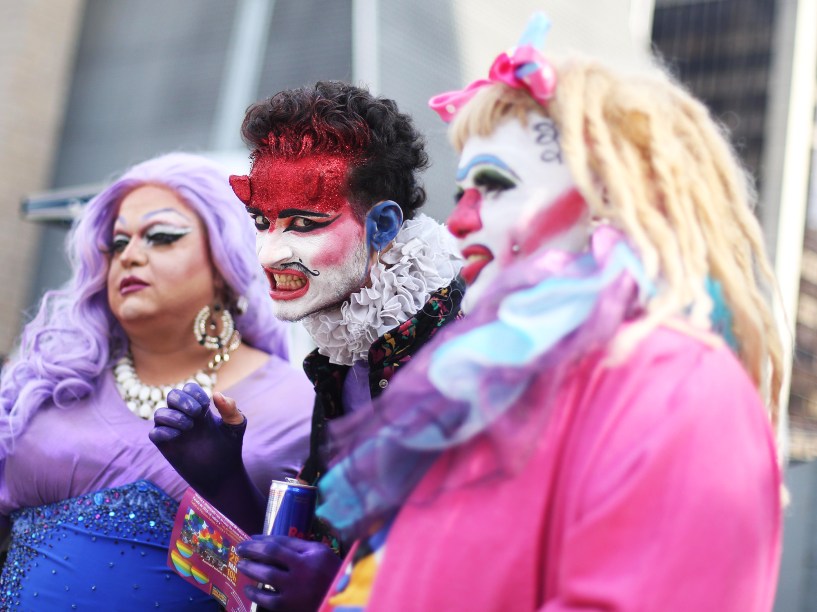 20ª Parada do Orgulho LGBT de São Paulo, reúne milhares de pessoas neste domingo (29), na Avenida Paulista. O evento foi incluído recentemente no calendário oficial da cidade - 29/05/2016