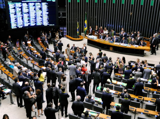 Sessão especial da Câmara dos Deputados discute a abertura do processo de impeachment da presidente Dilma Rousseff - 15/04/2016