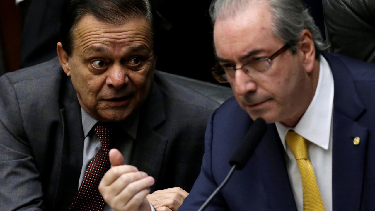 Jovair Arantes e Eduardo Cunha