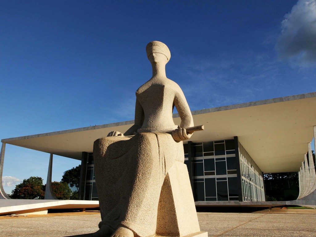 Fachada do Palácio do Supremo Tribunal Federal em Brasília (DF)