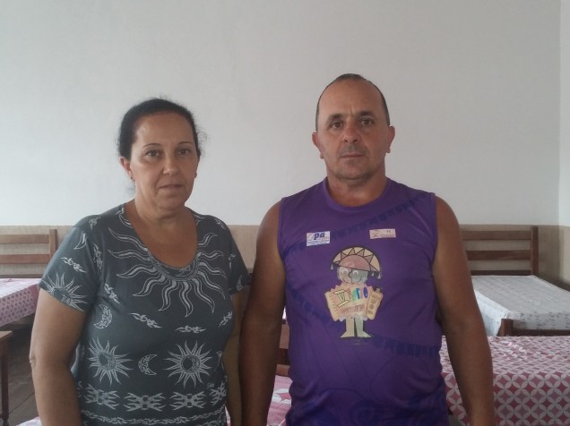 Irmãos: Terezinha Custódio Quintão Silva (49 - cozinheira no restaurante/pousada) e Antônio Martins Quintão (47 - trabalhava na Vale e está afastado por problemas de saúde)