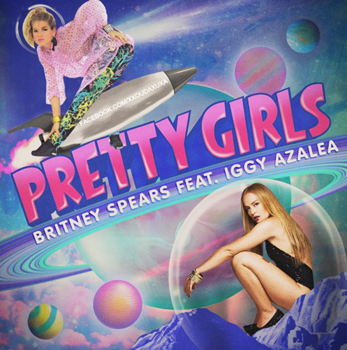 Meme coloca as cantoras brasileiras Xuxa e Angélica no lugar de Britney Spears e Iggy Azalea na imagem de Pretty Girls