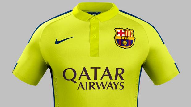 Terceiro uniforme do Barcelona é amarelo, como nas vitoriosas temporadas de 2006 e 2009