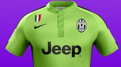 Juventus vestirá um inédito uniforme verde