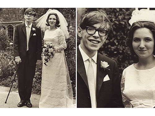 Casamento de Jane e Stephen Hawking em 1965