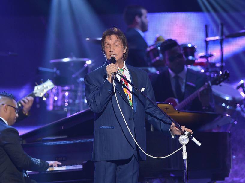 Roberto Carlos na premiação Billboard da Música Latina 2015